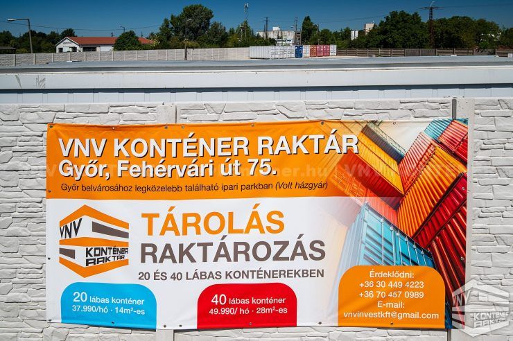 Konténer raktár Győr – kép 6
